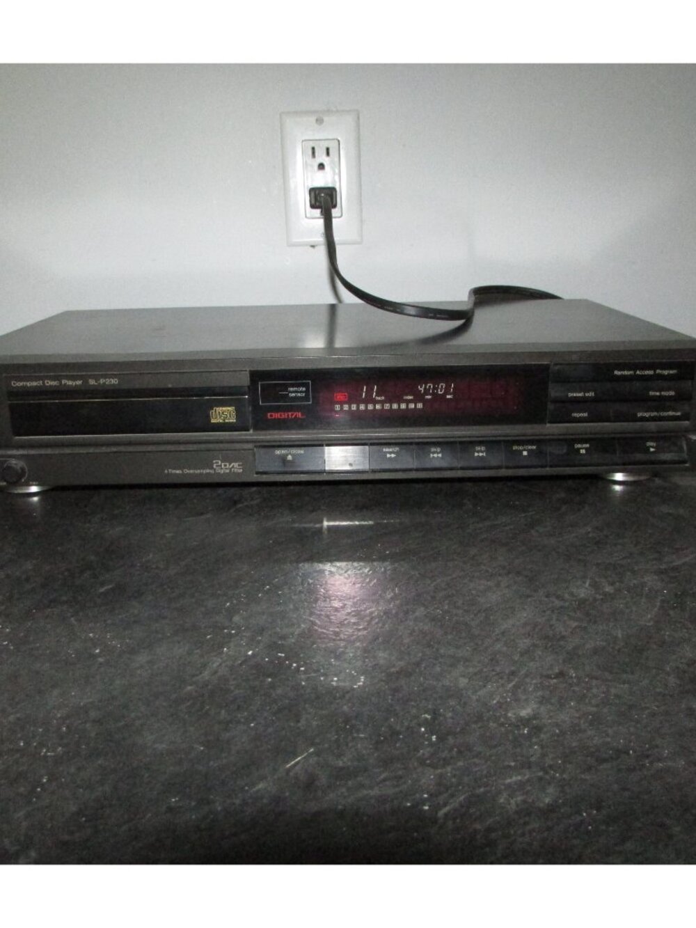 Technics SL-P230 Vintage CD Player – Working